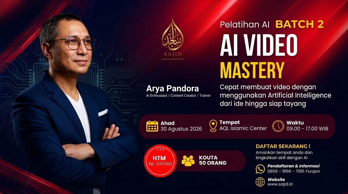 Pemanfaatan AI untuk Dakwah Digital: SAJID Gelar Pelatihan "AI Dakwah Cinema" Batch 2