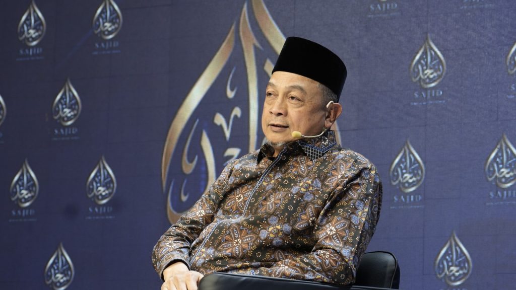 Ketua Umum Serikat Jurnalis Muslim Indonesia KH Bachtiar Nasir Sampaikan Selamat Muktamar ke-35 NU